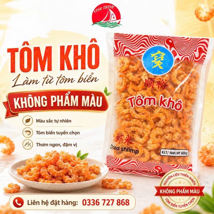 Tôm khô Vĩnh Thịnh Foods